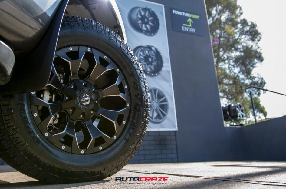 FORD RANGER ASSAULT GLOSS BLACK MILLED ACCENTS